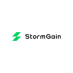 „Stormgain“ logotipas