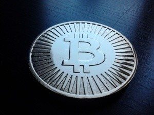 Zilveren Bitcoin