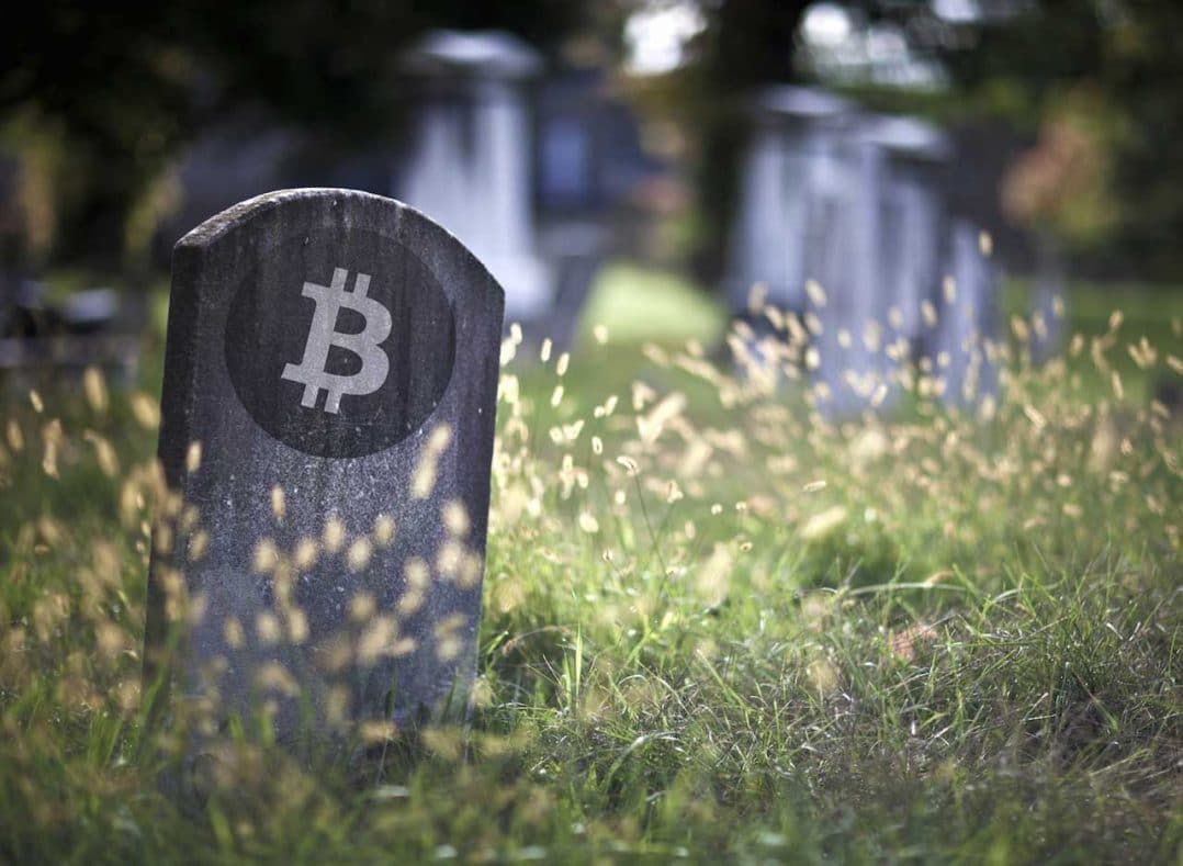 Tombstone Bitcoin Dead