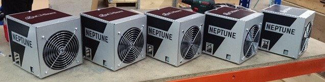 Primer montaje de KNC Neptunes