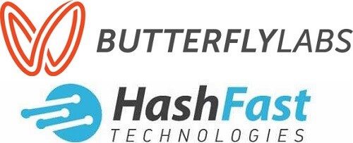 BFL un Hashfast logotipi