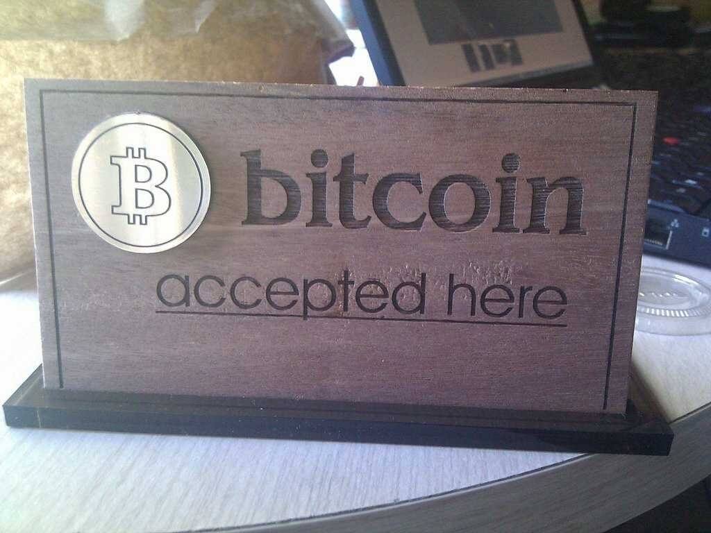 „Bitcoin“ priimta