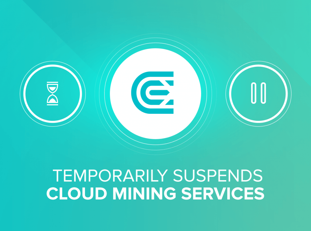 Suspenderer midlertidig Cloud Mining Services